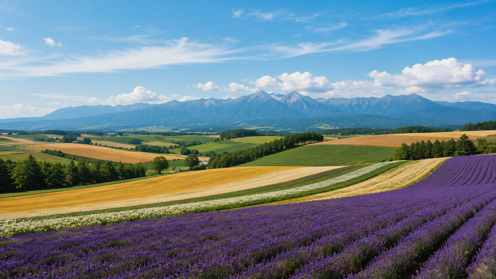HOK-LAND-01 · Biei farmland, wide — 16:9
